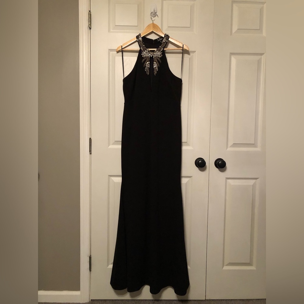 Lulu’s Embellished Floor Length Cocktail Dress - Size XL